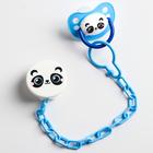 Держатель для соски - пустышки Крошка Я «Панда», на цепочке - Фото 2