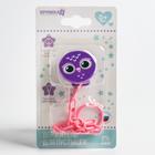 Держатель для соски - пустышки «Сова», на цепочке - Фото 6