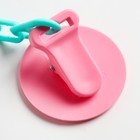 Держатель для соски - пустышки «Лама», на цепочке - фото 24282246