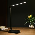 Светильник настольный, 8 Вт, 4000K, 550 Лм, 28,5x11x38,5 см, чёрный  (артикул 4855602)  большой выбор товаров оптом и в розницу по низким ценам с доставкой