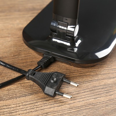 Светильник настольный, 8 Вт, 4000K, 550 Лм, 28.5×11×38.5 см, чёрный