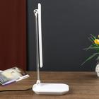 Светильник настольный СТ112 6-10W, LED, 28.5×11×38.5 см, белый - фото 122211187