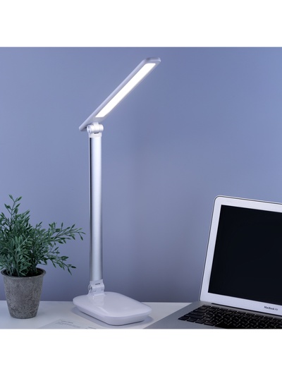 Светильник настольный СТ112 6-10W, LED, 28.5×11×38.5 см, белый