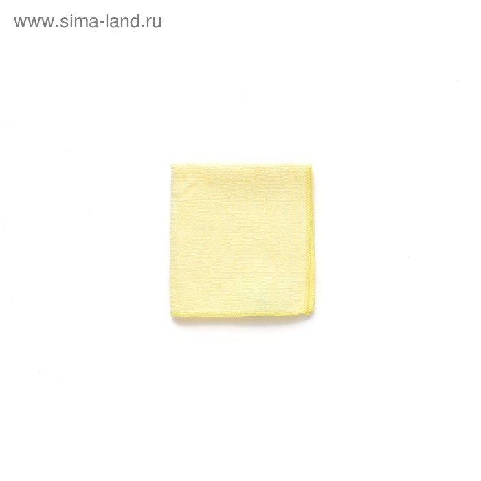 Салфетка из микрофибры EXTRA, универсальная, цвет жёлтый, 38х40 см - Фото 1