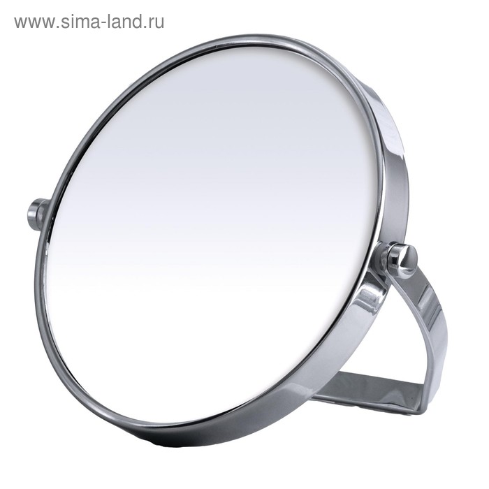 Зеркало косметическое для путешествий Vanellope RIDDER, цвет хром, 1х/2х-увеличение - Фото 1