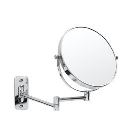 Зеркало косметическое подвесное Belle RIDDER, цвет хром, 1х/5х-увеличение
