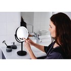 Зеркало косметическое настольное Moana RIDDER, LED, сенсор, цвет чёрный, 1х/5х-увеличение - Фото 2