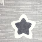 Постельное бельё Галчонок «Звёздочки» цвет светло-серый 147х112, 150х100, 40х60 - 1шт, бязь, 120±6гр - Фото 2