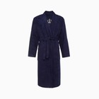 Халат махровый мужской «Лучший муж», размер 56-58, синий - Фото 5