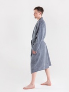 Халат махровый мужской «Этель. Самый лучший», размер 56-58, серый - Фото 6