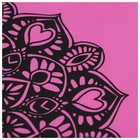 Блок для йоги Sangh, 23×15×8, цвет розовый - фото 3851848