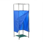 Каркас для летнего душа, 80×80×230 см, штора МИКС - Фото 1