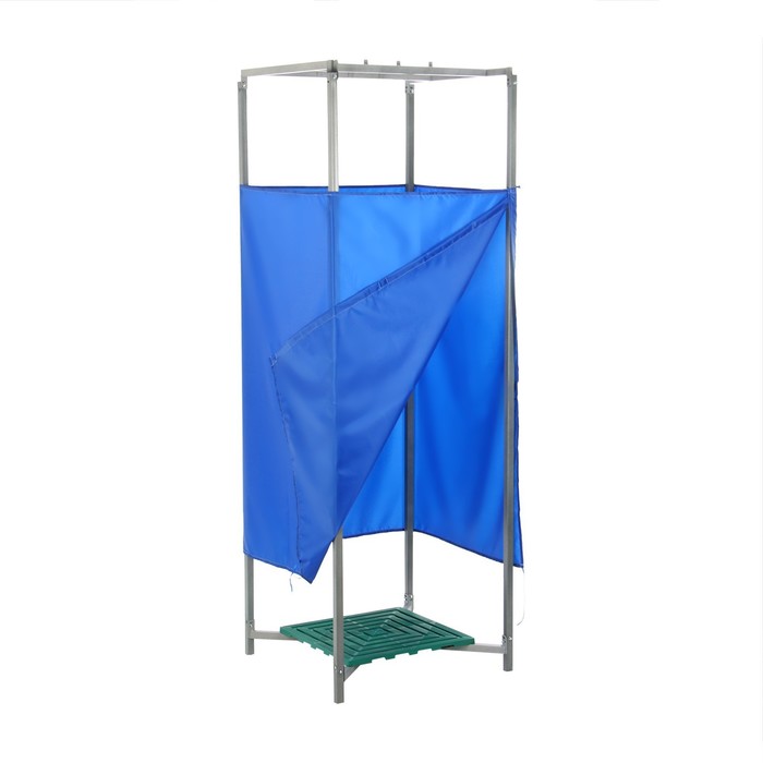 Каркас для летнего душа, 80×80×230 см, штора МИКС - Фото 1