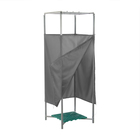 Каркас для летнего душа, 80×80×230 см, штора МИКС - Фото 5