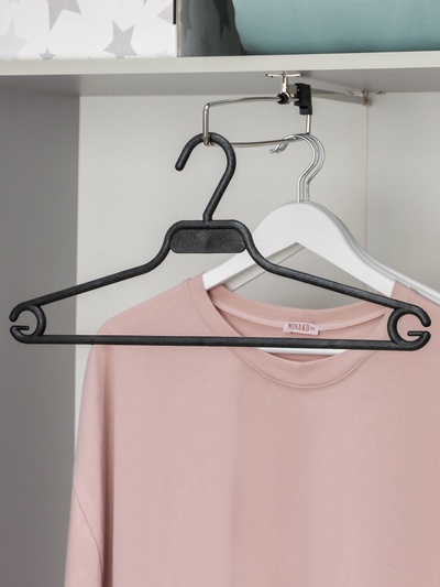 Плечики - вешалка блузочная, размер 50-52, чёрные