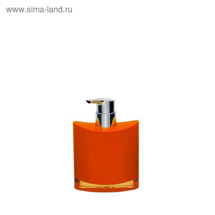 Дозатор для жидкого мыла Gaudy, цвет оранжевый - Фото 1