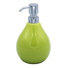Дозатор для жидкого мыла Belly, цвет зелёный - фото 298316394