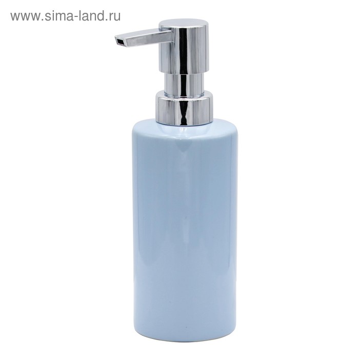 Дозатор для жидкого мыла Beaute, цвет голубой - Фото 1