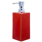 Дозатор для жидкого мыла Chichi, цвет красный - Фото 1