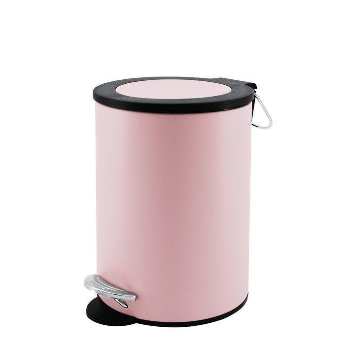 Ведро для мусора Beaute 3 л, цвет розовый