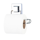 Держатель туалетной бумаги, самоклеящийся, цвет хром, EF271 - Фото 1