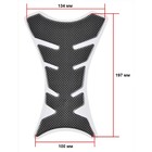 Защитная наклейка на бак мотоцикла, карбон, 13.4×19.7 см - Фото 2