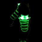 Светодиодные шнурки, 80 см, от 2 х CR2032, 3 режима, цвет свечения зеленый - фото 8963017