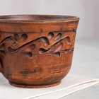 Чашка «Узорная» декор, красная глина, 0,15 л - Фото 4