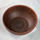 Салатник «Классический», декор, красная глина, 1 л 4824143