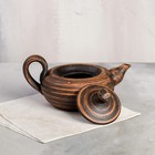 Чайник для заварки «Алтайский», красная глина, 0,5 л, микс - Фото 3