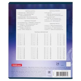 Тетрадь 24 листа в клетку Digital Dino, обложка мелованный картон, МИКС (комплект 10 шт)