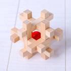 Деревянная игрушка «Головоломка № 1» - Фото 1
