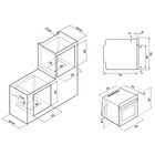 Духовой шкаф KRONA ESSENZA 60 WH, электрический, 63 л, класс А, 60 см, белый - Фото 2