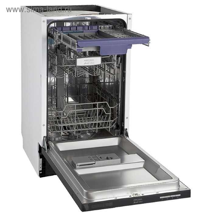 Посудомоечная машина KRONA KASKATA 45 BI, встраиваемая, класс А++, 6 программ - Фото 1