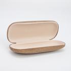 Футляр для очков, 16 × 3 × 6,5 см, цвет бежевый - Фото 2