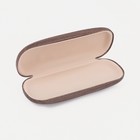 Футляр для очков, 16 × 3 × 6,5 см, цвет коричневый 4699877