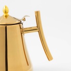 УЦЕНКА Чайник с ситом «Кеннет», 1.3 л, царапины, цвет золотой - Фото 6