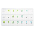 Таблетница Health, 21 секция, 21.5×12 см - фото 42228106