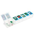 Таблетница «Неделя», 7 секций, русские буквы, 15.5×3.4 см - Фото 4