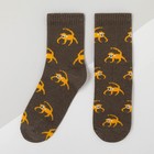 Носки детские KAFTAN "Обезьянки" р-р 18-20, зелёный - фото 27449350