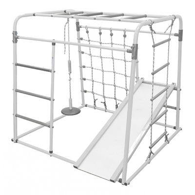 Детский спортивный комплекс Start baby 1 Pastel, цвет белый/серый