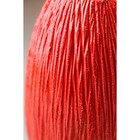 Ваза керамическая "Евро", настольная, красная, 22 см - Фото 4