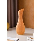 Ваза керамическая "Лиза", настольная, бежевая, 32 см - Фото 3