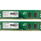 Память DDR4 Patriot PSD48G2400K, 4Гбx2, 2400 МГц, PC4-19200, DIMM