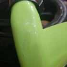 Электромобиль «Супербайк», цвет салатовый, уценка (трещины на крыле, царапины на панели) - Фото 18