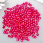 Бусины для творчества пластик "Розовый для Барби" набор 200 шт  d=0,6 см МИКС - фото 318303614