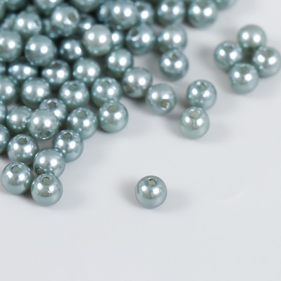 Бусины для творчества пластик «Небесный», набор 200 шт., d=0.6 см