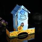 Чайный домик с отсеками для хранения "Желтые цветы" - фото 4608325