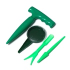 Набор посадочного инструмента: конус - 2 шт., сеялка, пикировщик, пластик, Greengo - Фото 6