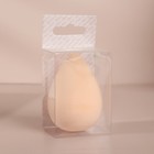 Спонж для нанесения косметики «Капля», 4 × 5,5 см, увеличивается при намокании, цвет бежевый - Фото 8